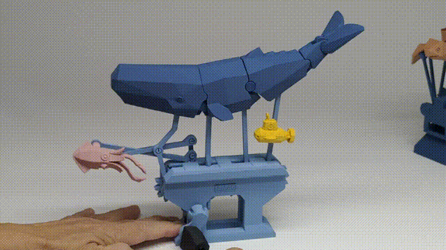 Whale, squid and&nbsp;Submarine