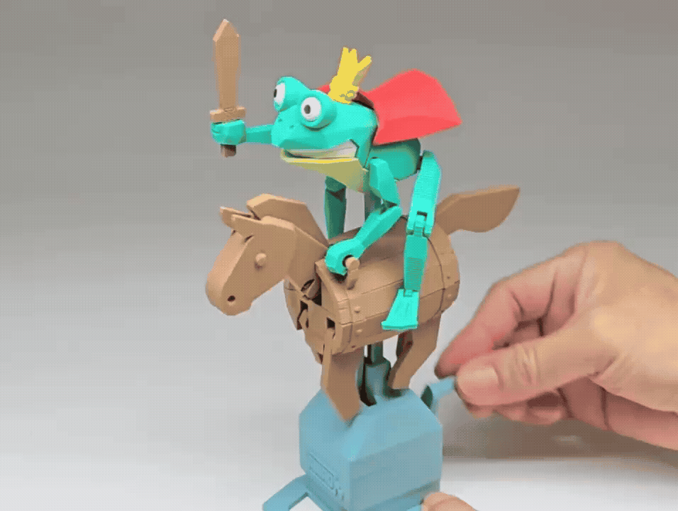 The Frog Prince on the Rocking&nbsp;Horse